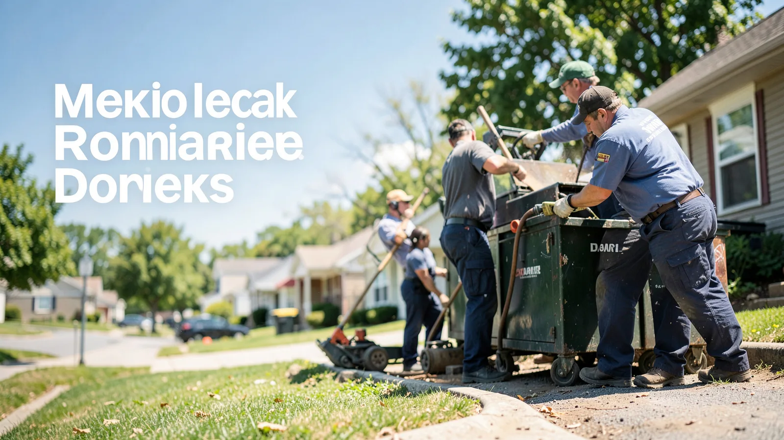 Garbage Disposal Repair in Weston, MI near me